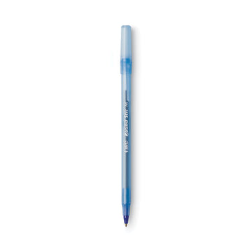 BIC® Round Stic Xtra Life Ballpoint Pen Xtra-value Pack, Stick, Medium 1.2 Mm, Blue Ink, Gray Barrel, 240-carton freeshipping - TVN Wholesale